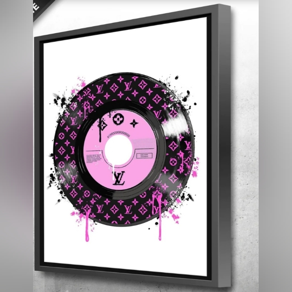 Louis Vuitton 8 1/2"x11" Framed Wall Art